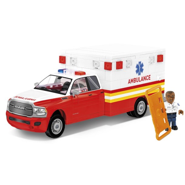 COBI Byggest RAM 3500 Ambulance - 295 Klodser 