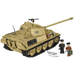 COBI Byggest - Panzer V Panther Ausf. G "PUDEL" - 1133 Klodser