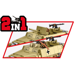 COBI Byggest WW2 Half Track Sd.Kfz. 251/10  - 500 Klodser