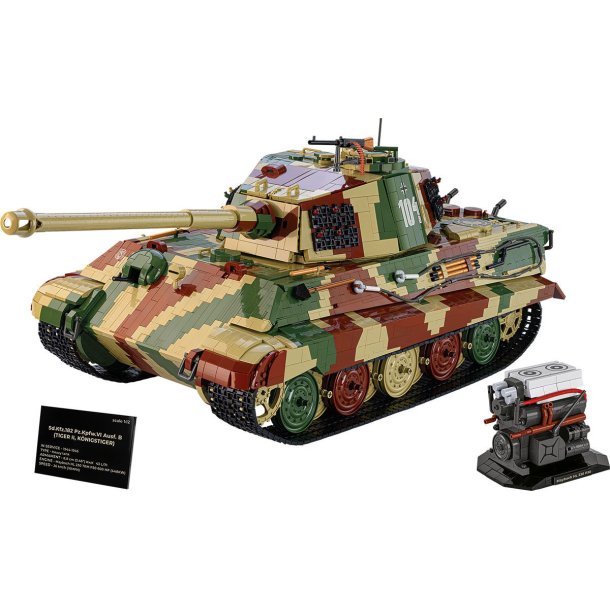 COBI Bygges�t Tiger II K�nigstiger - 11170 klodser