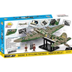 COBI Byggeklodser Boeing B-17F Flying Fortress "Memphis Belle" - Samlest med 1376 klodser