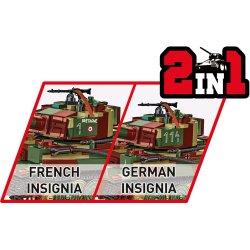 COBI Byggest Pz.Kpfw. VI Tiger Ausf. E - 870 klodser