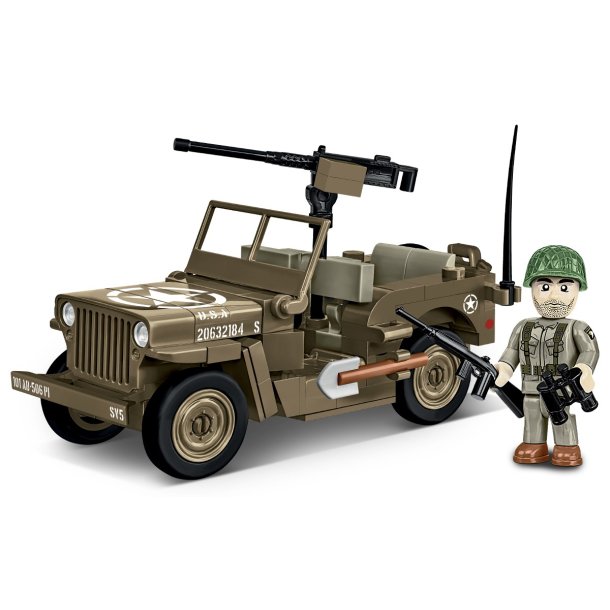 COBI Bygges�t Willys MB - 132 klodser