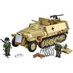 COBI Byggest WW2 Half Track Sd.Kfz. 251/10  - 500 Klodser