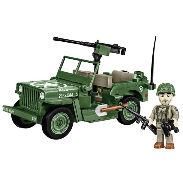 COBI Byggest Willys MB - 132 klodser