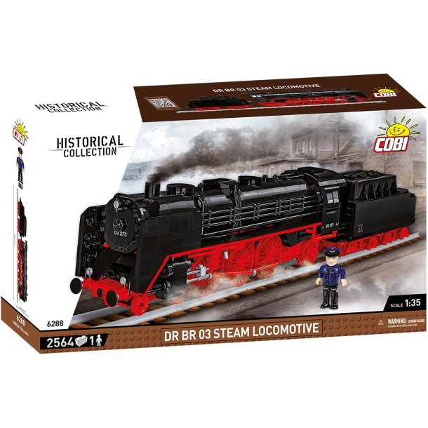 COBI Byggeklodser DR BR 03 Steam Locomotive  - 2564 klodser