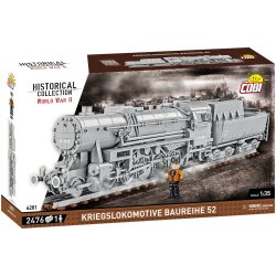 COBI Byggeklodser Kriegslokomotive Baureihe 52  - 2476 klodser