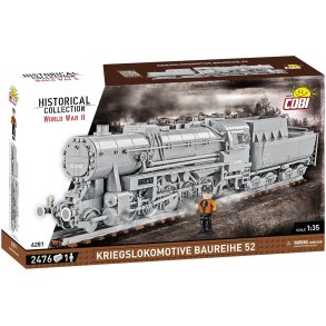 COBI Byggeklodser Kriegslokomotive Baureihe 52  - 2476 klodser