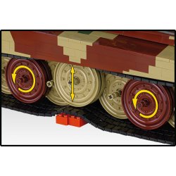 COBI Bygges�t Tiger II K�nigstiger - 11170 klodser
