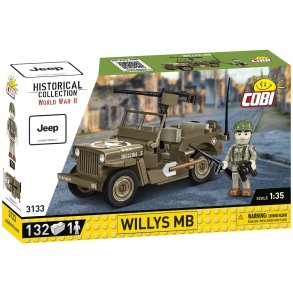 COBI Byggest Willys MB - 132 klodser