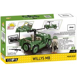 COBI Byggest Willys MB - 132 klodser