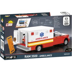 COBI Byggest RAM 3500 Ambulance - 295 Klodser 