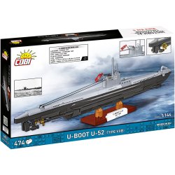 COBI Bygges�t Ub�d V11B U-52 - 474 klodser