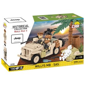 COBI Bygges�t Willys MB - SAS -  180 klodser
