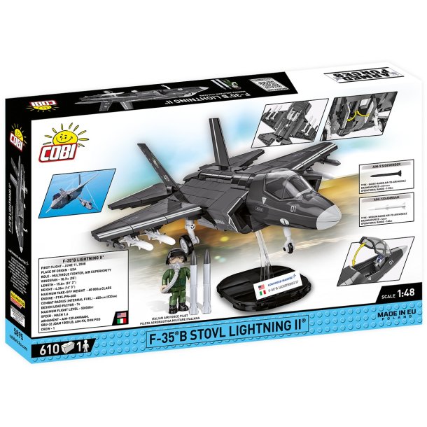 COBI Byggeklodser Armed Forces F-35B Stovl Lightning II - 610 klodser