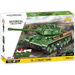 COBI Byggeklodser IS-2 Heavy Tank - 1051 klodser