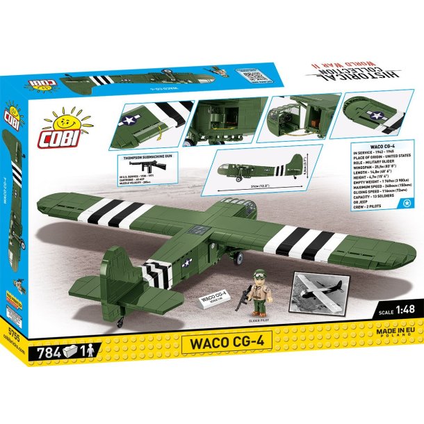 COBI Byggeklodser WW2 WACO CG-4 - 784 klodser