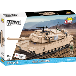 Byggeklodser Armed Forces M1A2 Abrams Tank - 1025 klodser