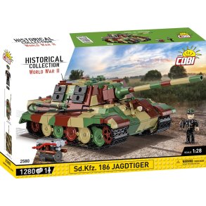 COBI Byggeklodser Sd.Kfz. Jagdtiger 186 - 1280 klodser
