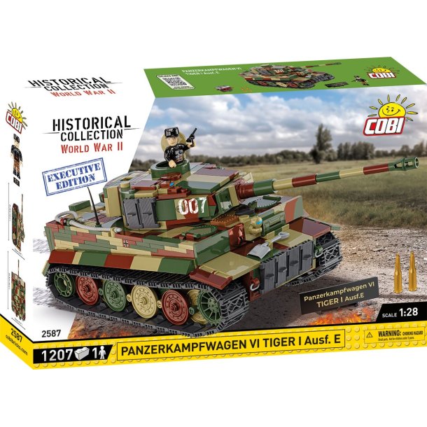 COBI Byggest Panzerkampfwagen VI Tiger I Ausf. E - 1207 klodser