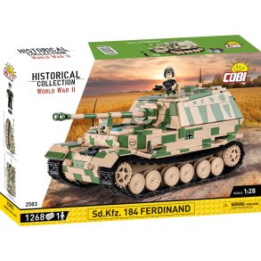 COBI Byggeklodser Sd.Kfz. Ferdinand 184 - 1268 klodser