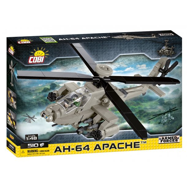 COBI Byggeklodser Armed Forces AH-64 Apache - 510 klodser