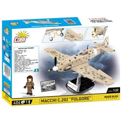 COBI Byggeklodser Macchi C.202 Folgore- Samlest med 404 klodser