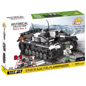 COBI Byggeklodser WW2 Stug III Ausf. F/8 & Flammpanzer  - 548 Klodser
