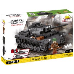 COBI Byggeklodser Panzer III Ausf. J - 590 klodser