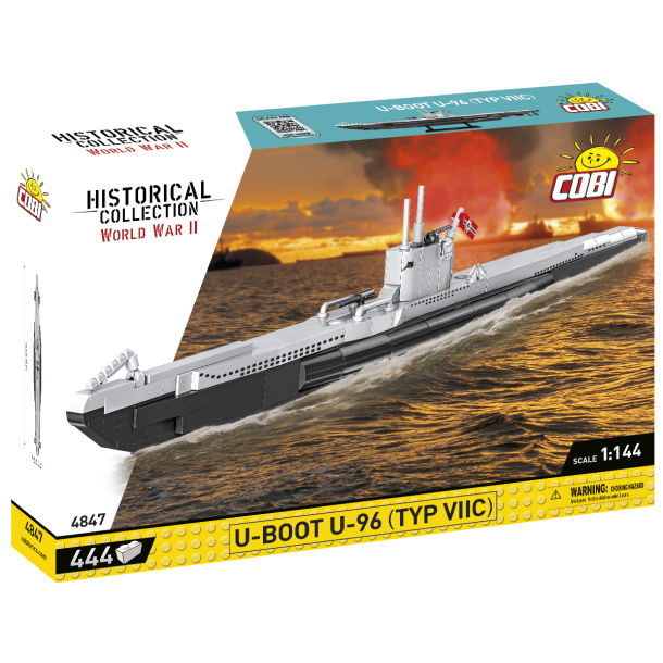 COBI Byggest U-Bd U-96 Type VIIC - 444 klodser