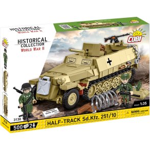 COBI Byggest WW2 Half Track Sd.Kfz. 251/10  - 500 Klodser