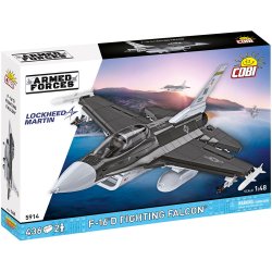COBI Byggeklodser F-16D Fighting Falcon - Samlest med 436 klodser