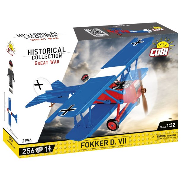 COBI Samlest World War Fokker D. VII - 256 klodser