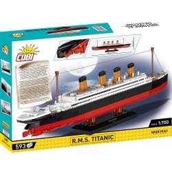 COBI Byggest Luksusliner RMS Titanic 593 klodser