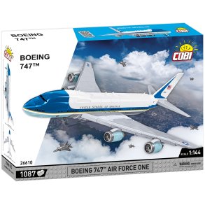 COBI Byggest Boeing 747 Air Force One - 1087 Klodser 