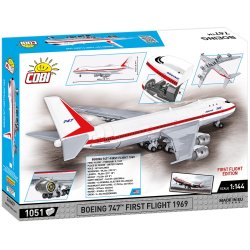 COBI Byggest Boeing 747 First Flight 1969 - 1051 Klodser 