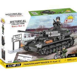 COBI Byggest Panzerkampfwagen IV Tiger Ausf. G - 643 Klodser