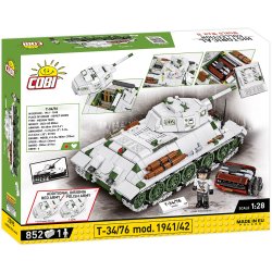 COBI Byggeklodser T-34/76 mod. 1941/42 - 852 klodser