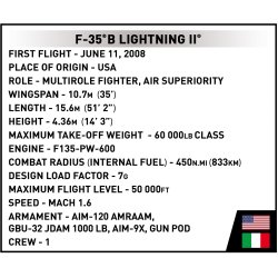 COBI Byggeklodser Armed Forces F-35B Stovl Lightning II - 610 klodser