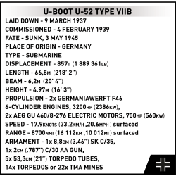 COBI Bygges�t Ub�d V11B U-52 - 474 klodser