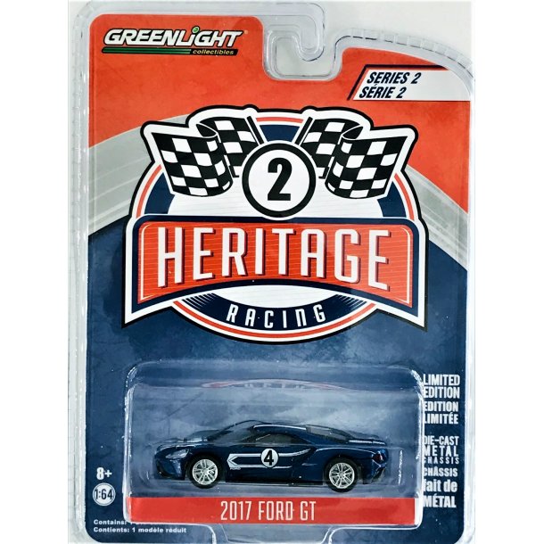 Greenlight 1:64 Heritage Racing - 2017 Ford GT