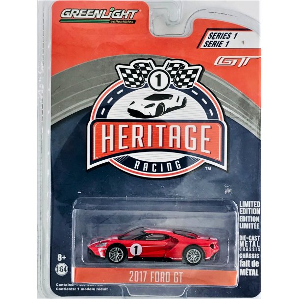 Greenlight 1:64 Heritage Racing - 2017 Ford GT