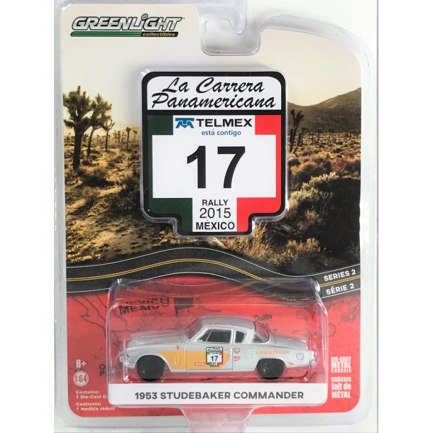 Greenlight 1:64 La Carrera Panamericana Series 2- 1953 Studebaker Commander