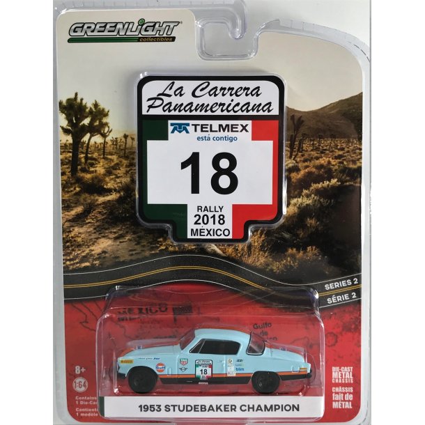 Greenlight 1:64 La Carrera Panamericana Series 2- 1953 Studebaker Commander