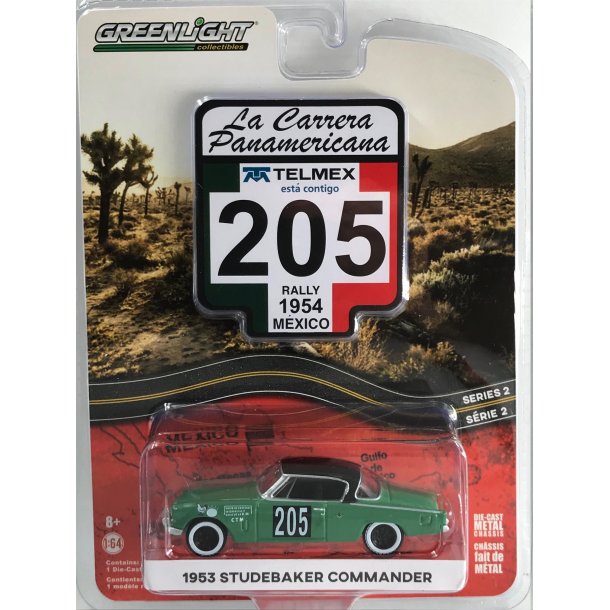 Greenlight 1:64 La Carrera Panamericana Series 2- 1953 Studebaker Commander