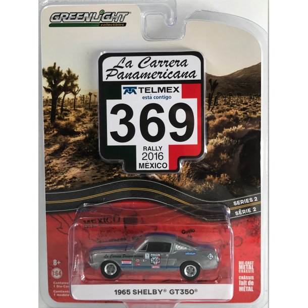 Greenlight 1:64 La Carrera Panamericana Series 2 - 1965 Shelby GT350 - RAW