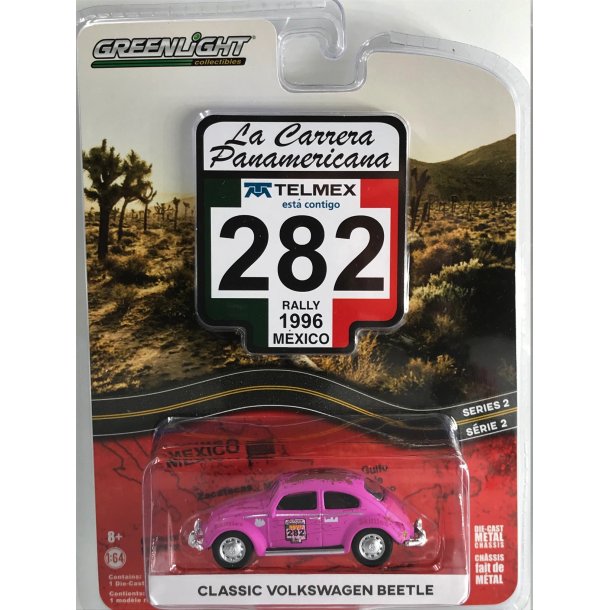 Greenlight 1:64 La Carrera Panamericana Series 2- Classic Volkswagen Beetle