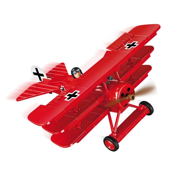 COBI Samlest World War 1 Jagerfly Fokker DR.1 "Red Baron" - 174 klodser
