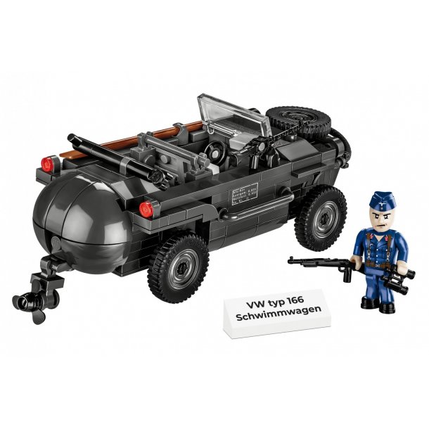 COBI Byggeklodser VW Typ 166 Schwimmwagen - 200 Klodser