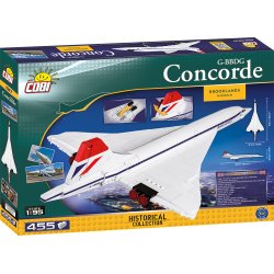 COBI Byggest Concorde G-BBDG - 455 klodser